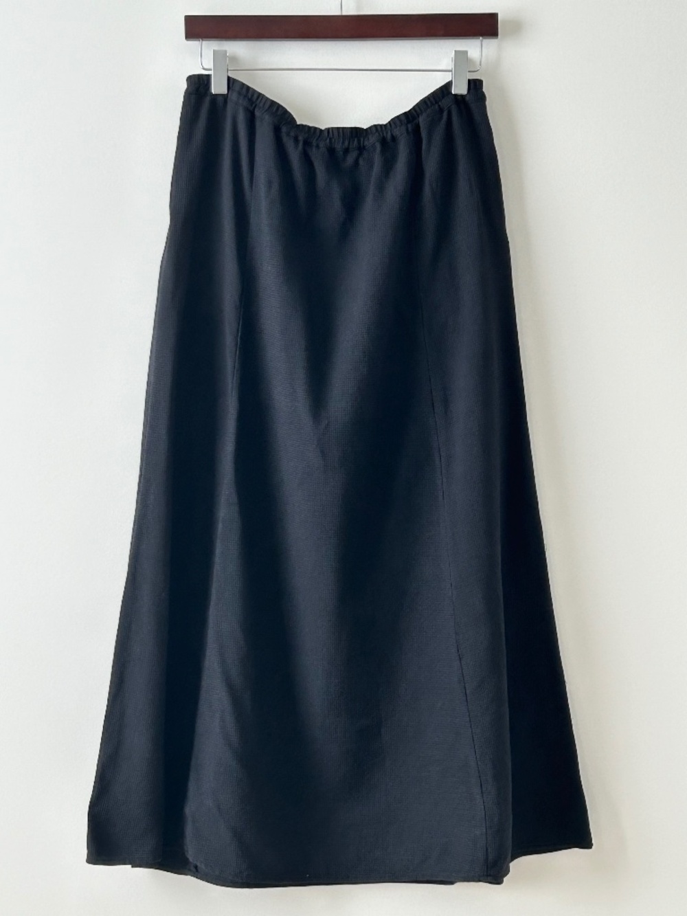 Tommy Bahama 100% Silk Black Maxi Skirt
